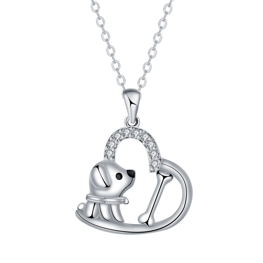 Colgante Corazón 'Loyale Compaan' en Plata