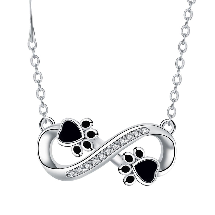 Collar de Amor Infinito con Piedras de Circonita