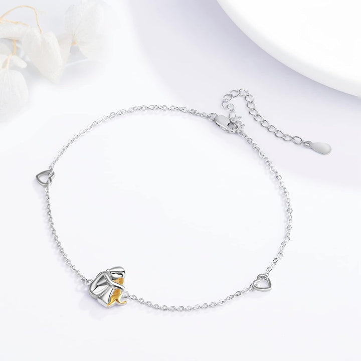 Pulsera Ajustable de Amistad con Diseño de Perro