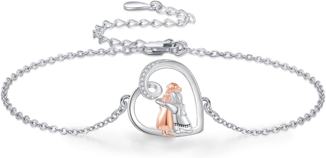 Pulsera Ajustable de Amistad con Diseño de Perro