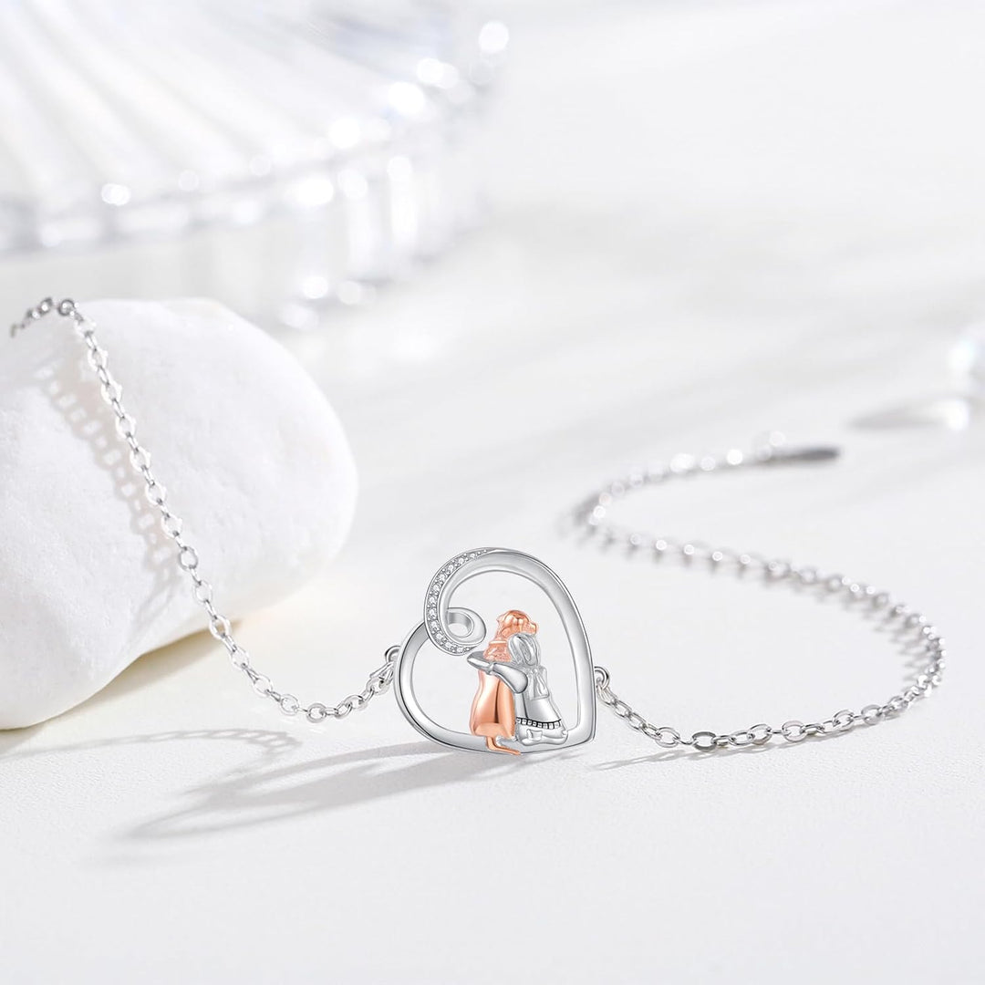Pulsera Ajustable de Amistad con Diseño de Perro