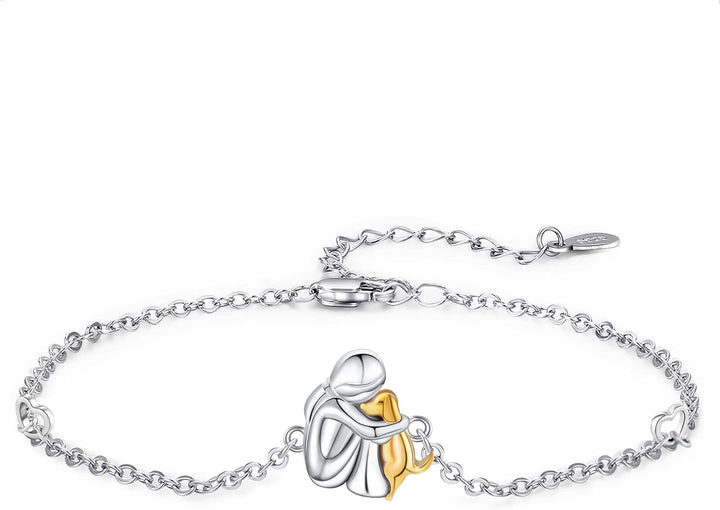 Pulsera Ajustable de Amistad con Diseño de Perro