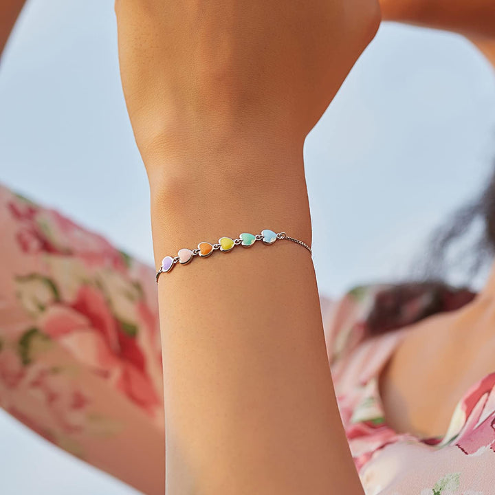 Pulsera Ajustable de Plata Esterlina con Diseño de Huella de Perro