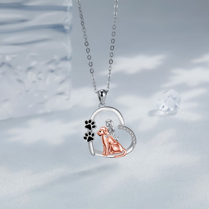 Collar de Corazón de Compromiso para Mascotas y Sus Dueños