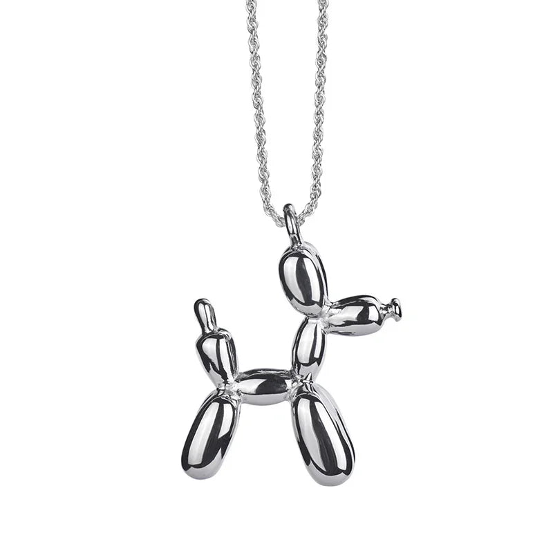 Collar de Perro con Diseño de Globo – Juguete Elegante para Damas con Colgante de Animal Dorado