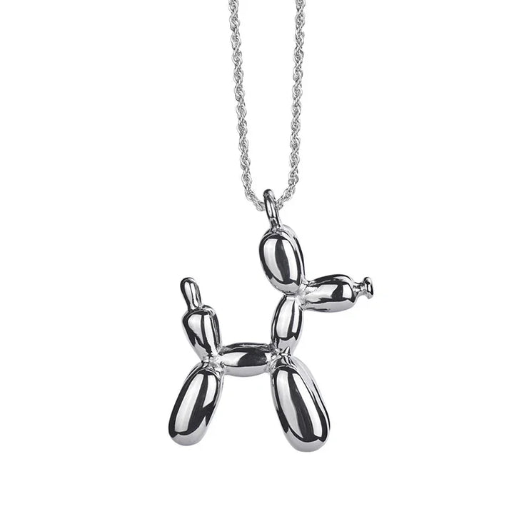 Collar de Perro con Diseño de Globo – Juguete Elegante para Damas con Colgante de Animal Dorado