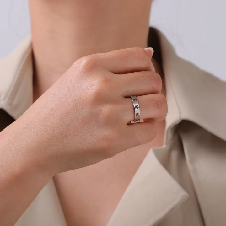 Anillo de Huella Femenino