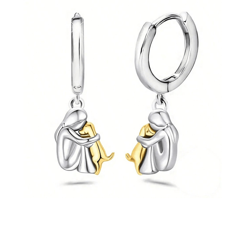 Pulsera de la Suerte con Diseño de Perro + Pendientes GRATIS