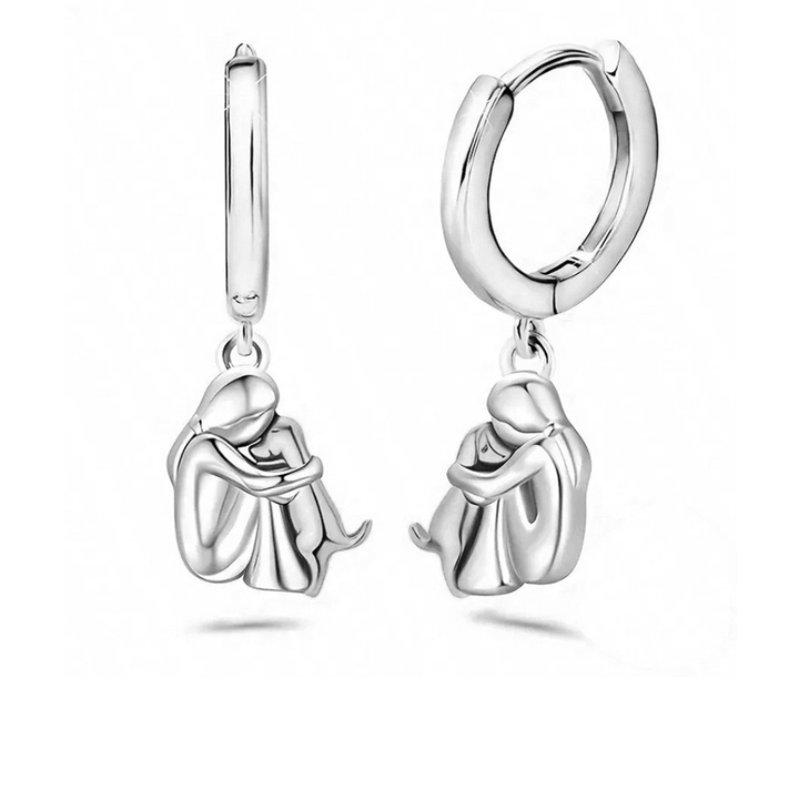 Pulsera de la Suerte con Diseño de Perro + Pendientes GRATIS